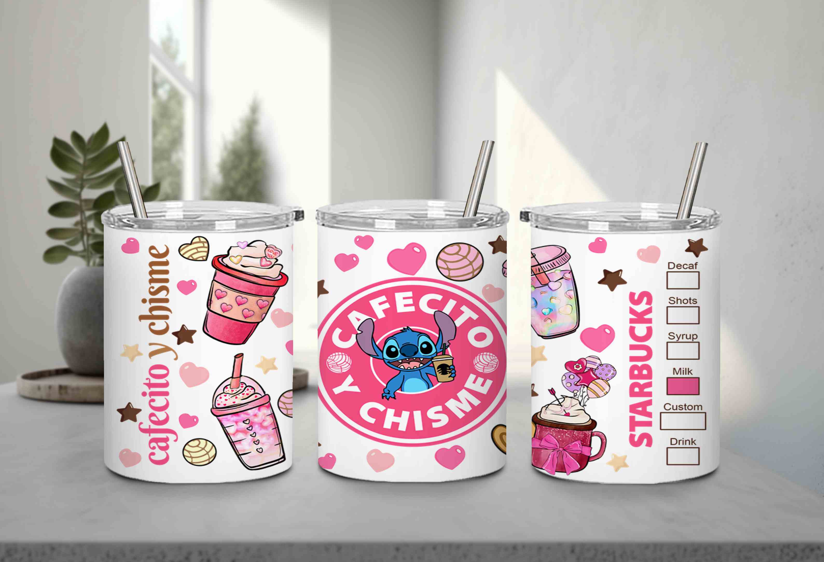 Cafecito y Chisme Stitch-10063